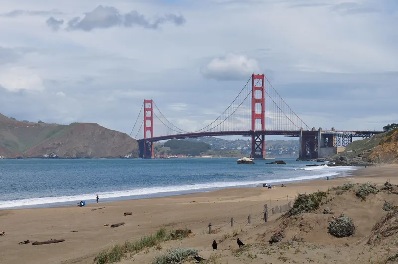 Baker Beach in the Presidio