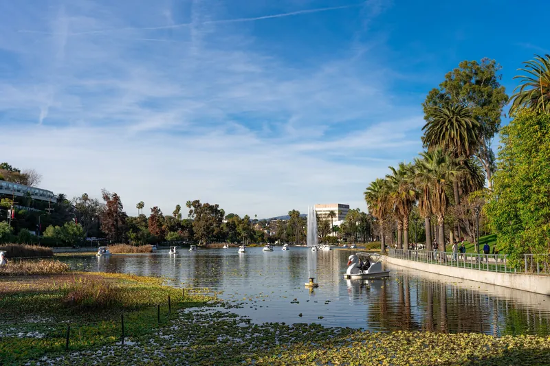 History of Echo Park Lake