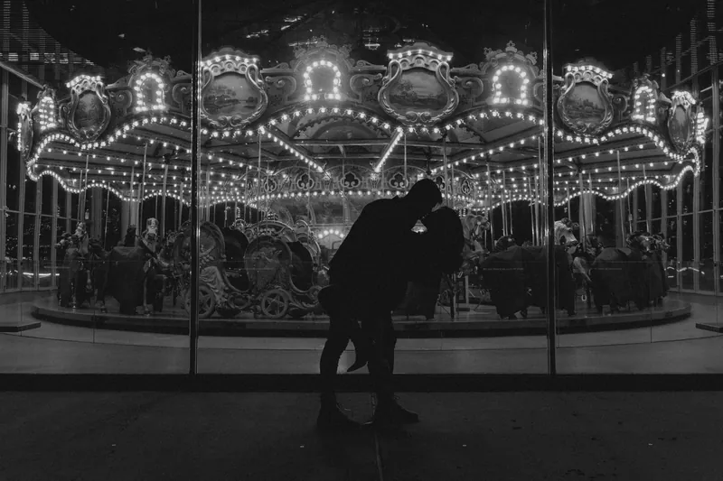 Restored Carousel and Jean Nouvel's Canopy