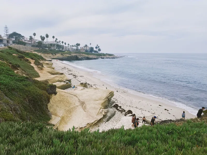 Overview of La Jolla Shores Beach