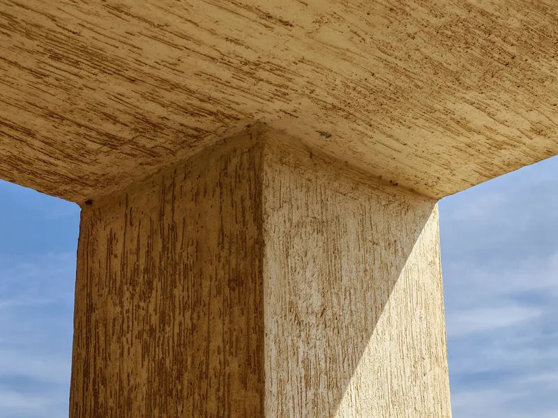 Photographing the Salk Institute's Central Plaza
